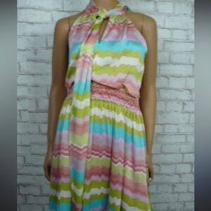 Jessica Simpson Pastel Multicolor Dress